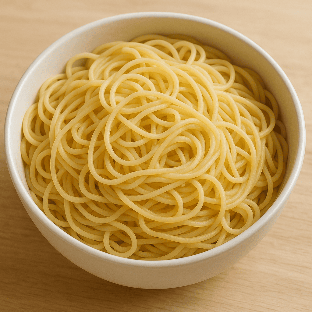 Photo of plate of spaghetti